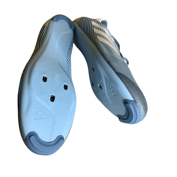 Adidas The Road Cycling Shoes Altered Blue Size US Men 12.5 US Women 13.5 NEW - Picture 10 of 11